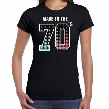 70s party shirt / made the 70s zwart dames