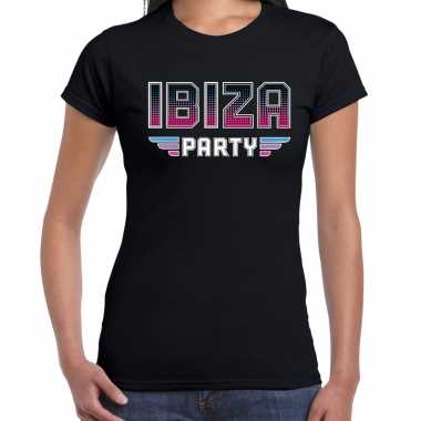 Ibiza party 70s/80s/90s feest shirt disco thema dames