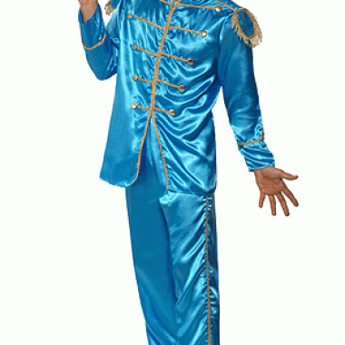 Sergeant pepper kleding blauw