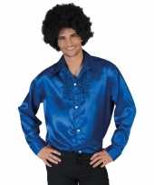 Blauwe disco kleding heren