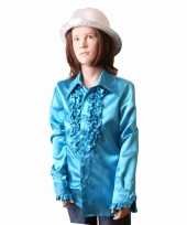 Blauwe disco kleding meisjes